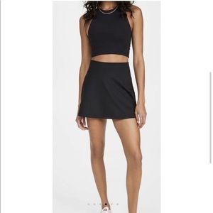 Girlfriend Collective High Rise Skort Size L Chartruse Athletic Pull On